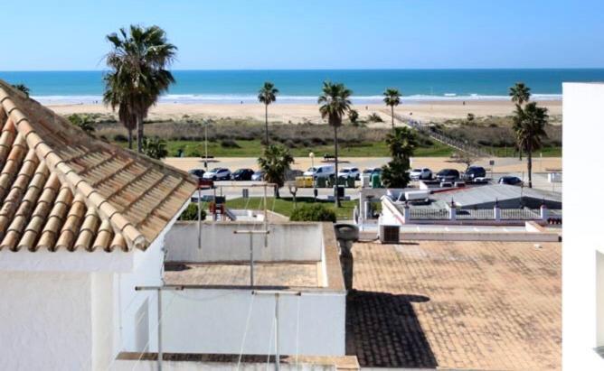 Conil A Pie De Playa Con Amplias Vistas Al Mar Appartement Conil De La Frontera Buitenkant foto